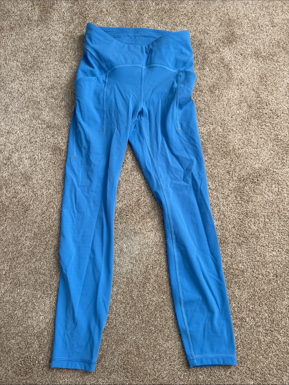 lululemon athletica Blue High-Rise Performance Leggings